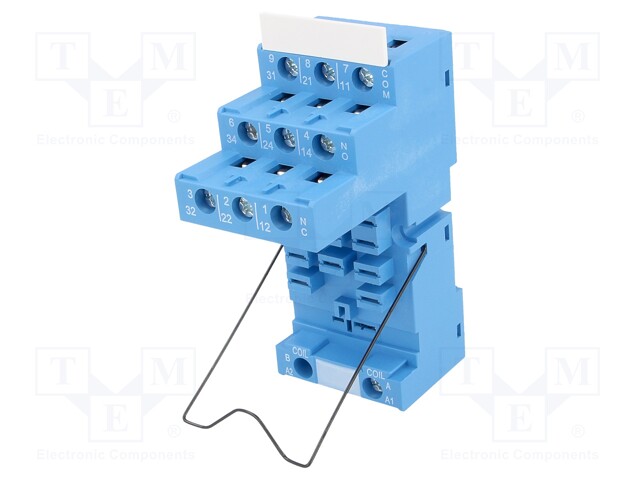 Socket; PIN: 11; Mounting: DIN; Series: 62.32,62.33