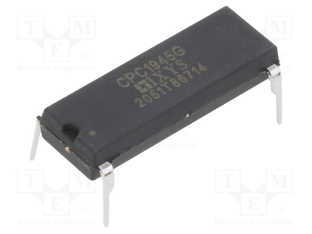 Relay: solid state; Icntrl max: 100mA; 1A; max.400VAC; THT; DIP4