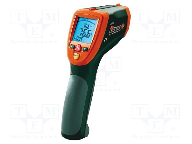 Infrared thermometer; -50÷2200°C; Resol: 0,1°C; Meas.accur: 1%