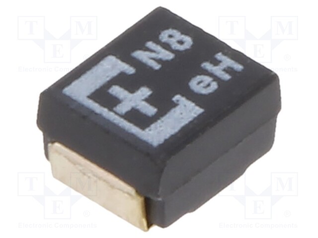 Capacitor: tantalum-polymer; 330uF; 2.5VDC; TPE; SMD; ±20%; 1000h