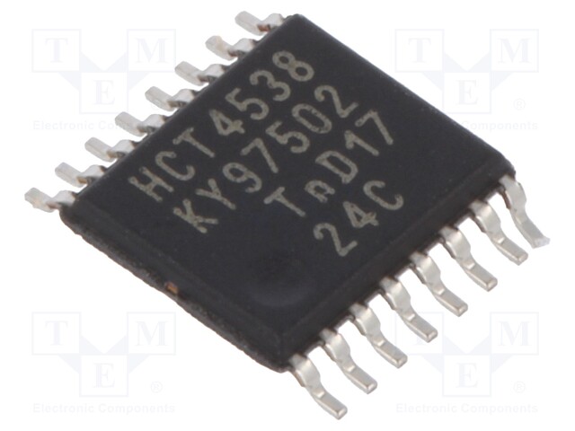 IC: digital; monostable,multivibrator; Channels: 2; 4.5÷5.5VDC