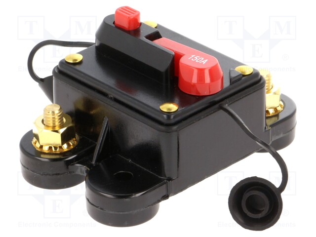 Fuse: automatic; automotive; 150A; black; 12÷48VDC; 78x52x37mm