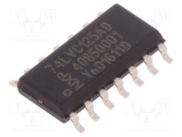 IC: digital; 3-state,buffer,line driver; Channels: 4; SMD; SO14