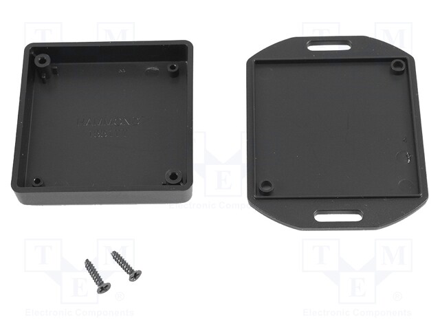 Enclosure: multipurpose; X: 60mm; Y: 60mm; Z: 15mm; with fixing lugs