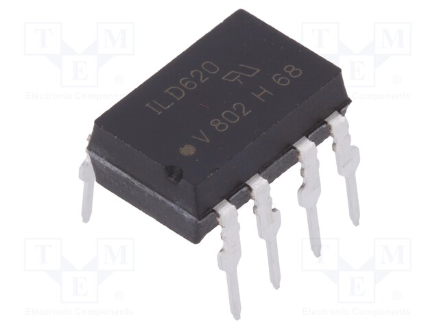 Optocoupler; THT; Channels: 2; Out: transistor; Uinsul: 5.3kV; DIP8