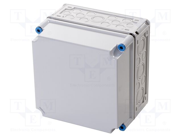 Enclosure: multipurpose; X: 300mm; Y: 300mm; Z: 214mm; Mi; light grey