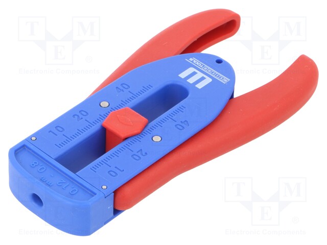 Stripping tool; Øcable: 0.12÷0.8mm; 36AWG÷20AWG; Wire: round