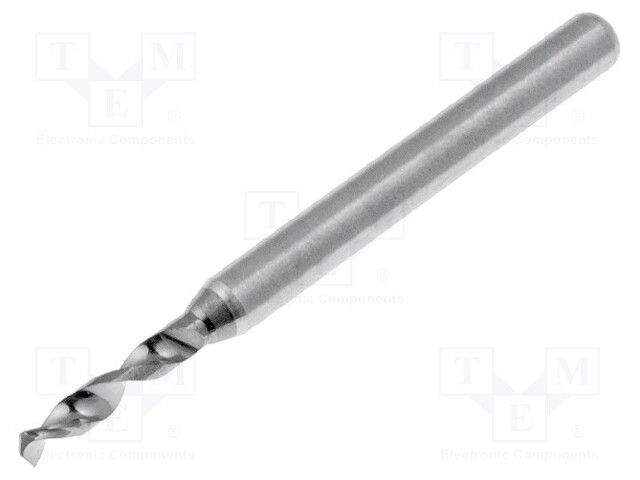 Drill bit; PCB; Ø: 1.1mm; L: 38.2mm; 1/8" (3,175mm)