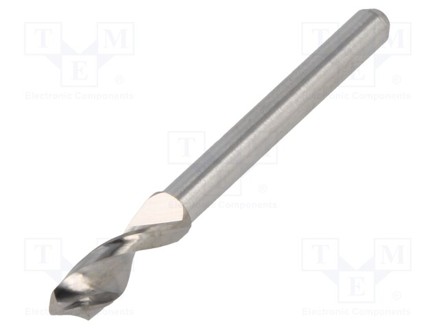 Drill bit; PCB; Ø: 3.85mm; L: 38.2mm; 1/8" (3,175mm)