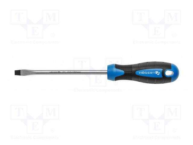 Screwdriver; slot; SL 8mm; 150mm