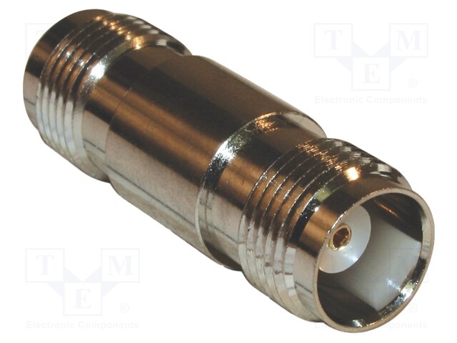 RF / Coaxial Adapter, TNC, Jack, TNC, Jack, Straight Adapter, 50 ohm