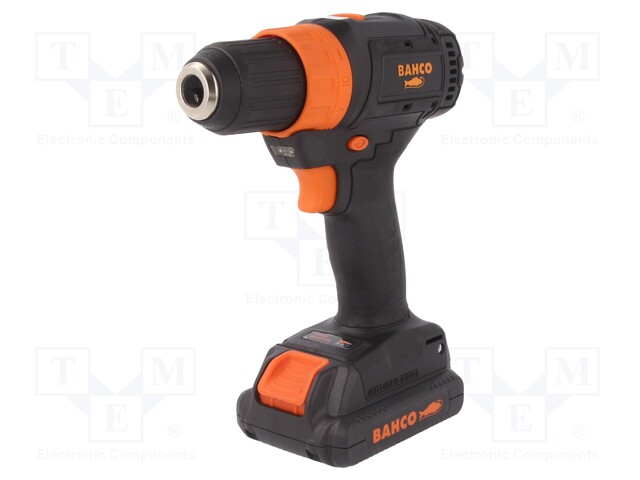 Drill/driver; Operating modes: drilling,screwdriving; 13mm; 18V