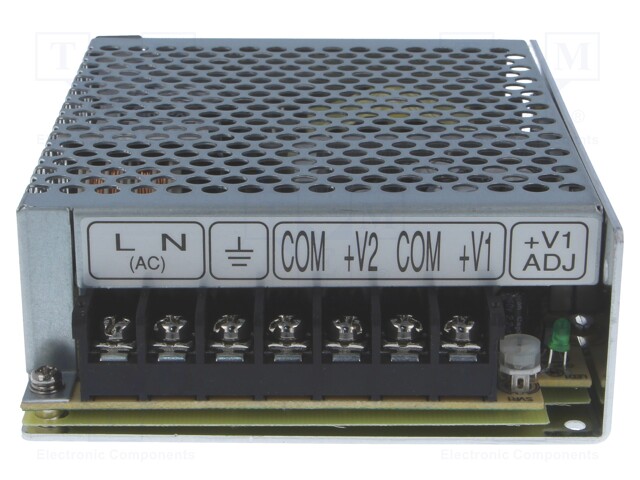 Power supply: switched-mode; modular; 66W; 5VDC; 129x98x38mm; 440g