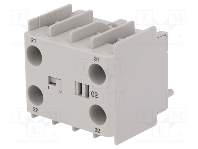 Auxiliary contacts; Series: CI 5; Leads: screw terminals