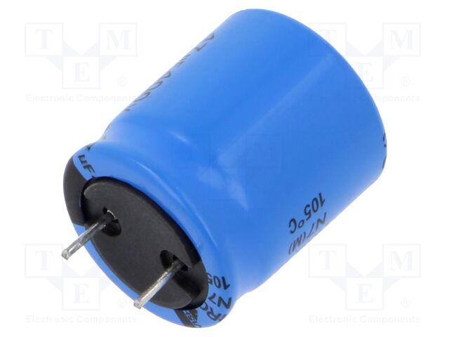 Capacitor: electrolytic; THT; 47uF; 450VDC; Ø16x20mm; ±20%; 10000h