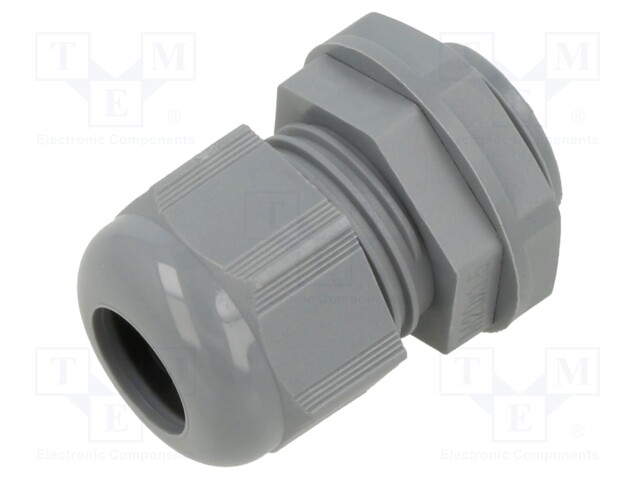 Cable gland; M20; 1.5; IP68; Mat: polyamide; grey; Entrelec