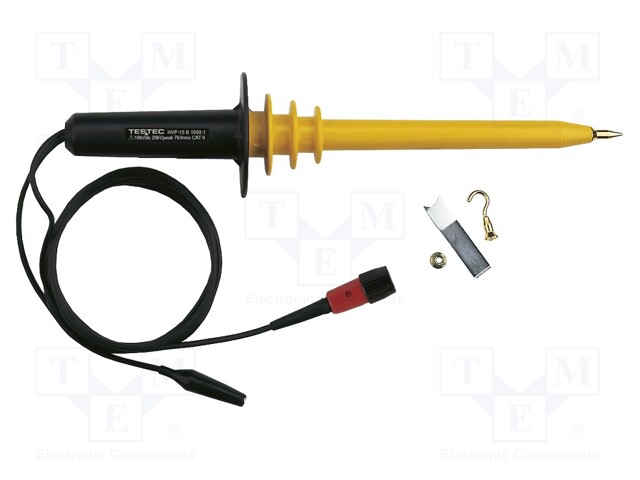 Oscilloscope probe; Band: ≤40MHz; Attenuator: 1000: 1; BNC plug