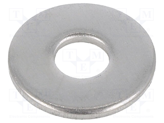 Washer; round; M6; D=18mm; h=1.6mm; A2 stainless steel; DIN: 9021