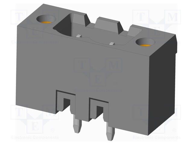 Connector: pluggable terminal block; socket; male; on PCBs