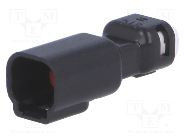 Connector: wire-wire; 565,E-Seal; plug; male; PIN: 2; IP67; 9.1mm