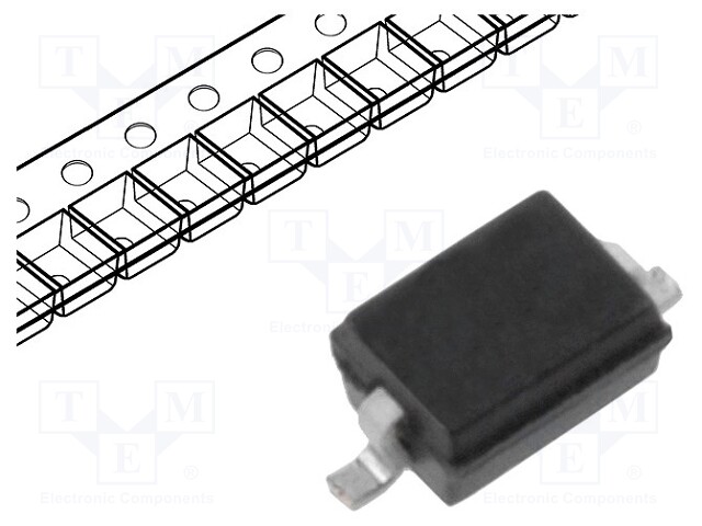 Diode: switching; SMD; 75V; 150mA; 4ns; Package: reel,tape; SOD323