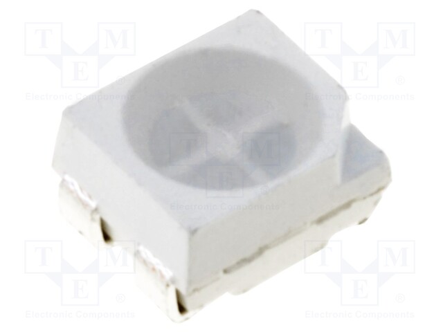 LED; SMD; 3528,PLCC4; green/blue; 3.5x2.8x0.95mm; 120°; 20mA