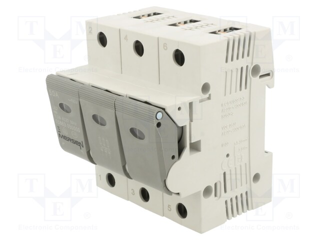 Fuse disconnector; protection switchgear; D02; DIN; 50A; 400V
