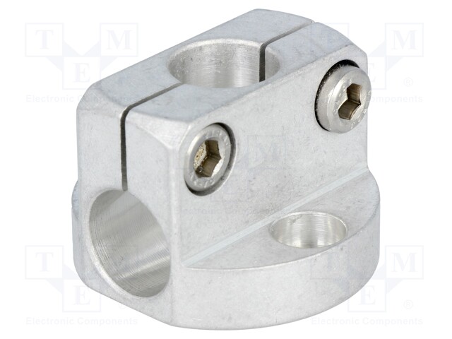 Mounting coupler; D: 16mm; Base dia: 45mm; H: 31mm; aluminium