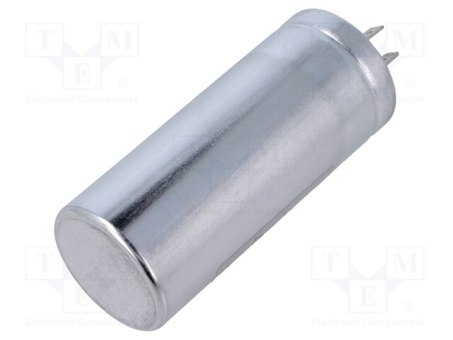 Capacitor: motors, run; 18uF; 400VAC; Ø40x98mm; -25÷85°C; ±5%