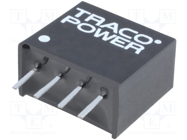 Converter: DC/DC; 1W; Uin: 21.6÷26.4V; Uout: 15VDC; Iout: 65mA; SIP4