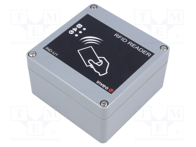 RFID reader; LED status indicator; 100x100x55.6mm; RS485,USB