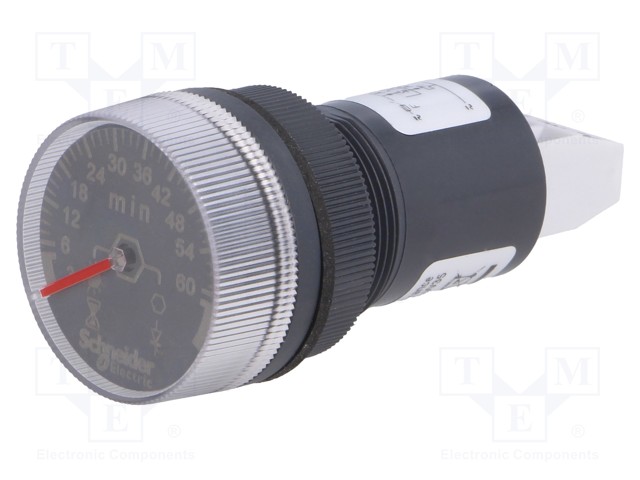 Timer; 22mm; Harmony XB5; -20÷60°C; IP65; 100÷240VAC; 100÷240VDC