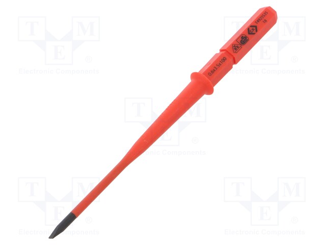 Screwdriver bit; slot; SL 3,5mm; 1kVAC; Works with: T4925