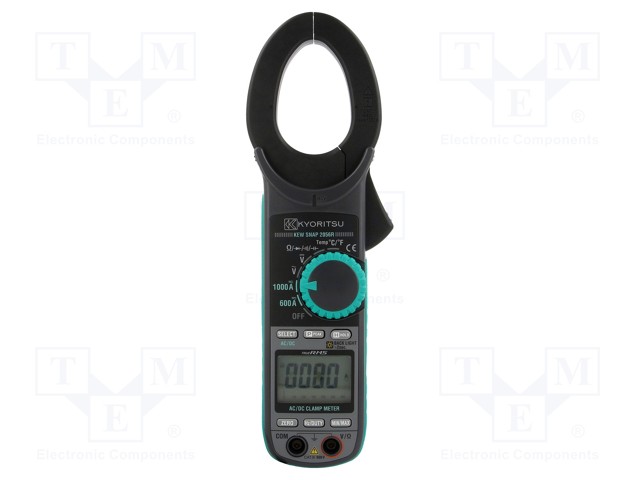 AC/DC digital clamp meter; Øcable: 40mm; Sampling: 3x/s