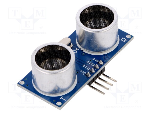 Sensor: distance; ultrasonic; 3.3÷5VDC; Dist.meas.range: 0.02÷2m