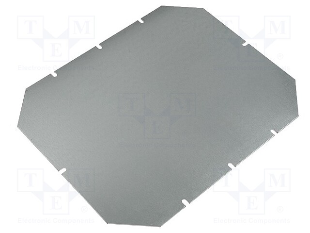 Mounting plate; zinc-plated steel; W: 265mm; L: 215mm; TA2924