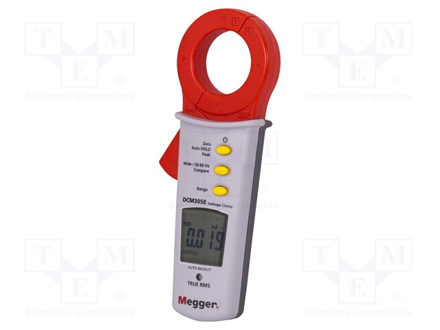 Leakage current clamp meter; I AC: 6mA,60mA,600mA,6A,60A,100A