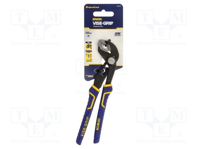 Pliers; adjustable; Pliers len: 150mm; Max jaw capacity: 29mm