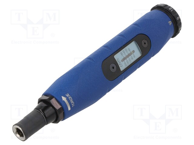 Screwdriver; dynamometric; ESD,without magnet; Torque: 40÷200Ncm