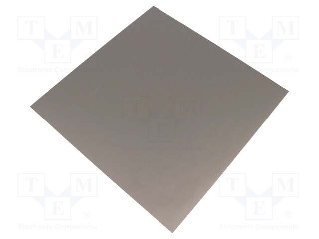 Shielding mat; 240x240x0.03mm; Permeability: 60; self-adhesive