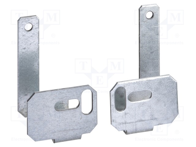 Mounting holder; steel; W: 90mm; H: 38mm; D: 39mm