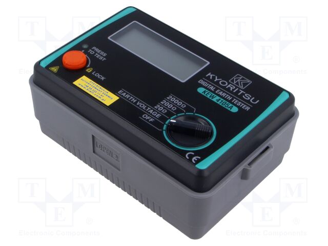 Earthing resistance meter; LCD 3,5 digit (1999); VAC: 0,1÷200V