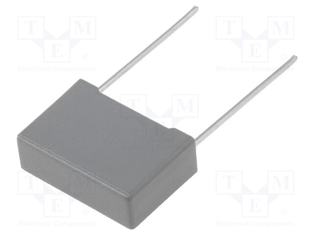 Capacitor: polypropylene; X2; 1uF; 27.5mm; ±10%; 31.5x13x21.5mm