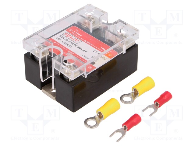 Relay: solid state; Ucntrl: 4÷32VDC; 10A; 24÷280VAC; Series: SSR-R