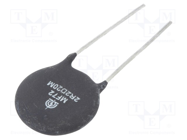 NTC thermistor; THT; 2.2Ω; 23mm; ±20%