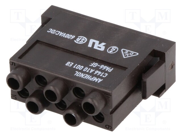 Connector: HDC; module; male; C146,heavy|mate M; PIN: 10; 400V