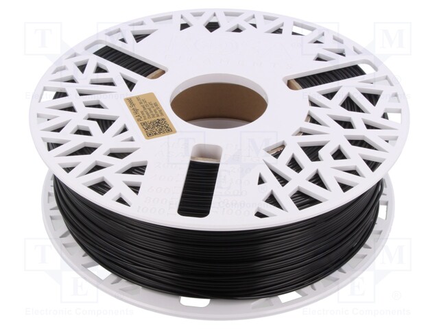 Filament: PLA High Speed; 1.75mm; black; 1kg