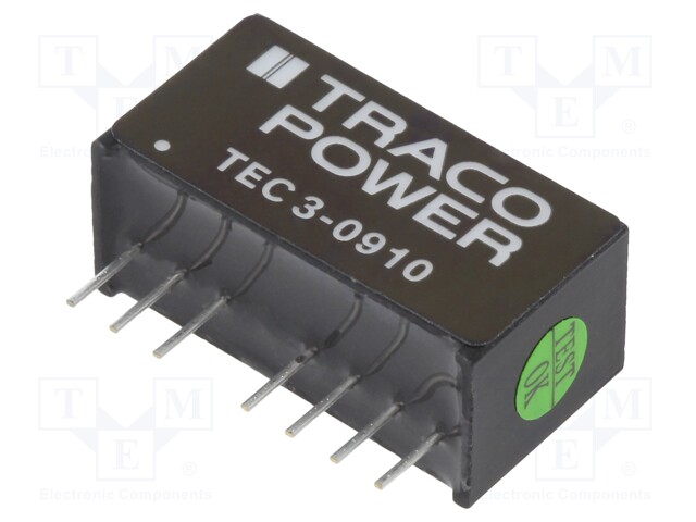 Converter: DC/DC; 3W; Uin: 4.5÷13.2V; 3.3VDC; Iout: 700mA; SIP8; 4.5g