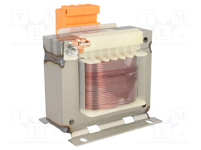 Transformer: mains; 100VA; 230VAC; 24V; Leads: terminal block; IP00