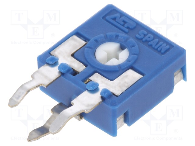 Potentiometer: mounting; single turn,vertical; 47kΩ; 0.15W; ±20%